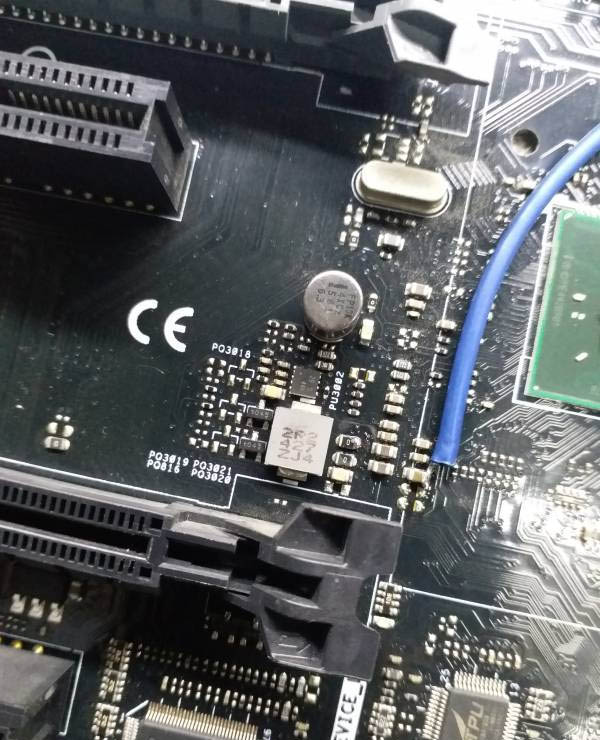 [主板維修] 華碩B85-PRO GAMER風(fēng)扇轉(zhuǎn)停維修